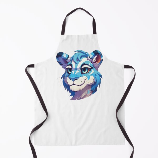 Artikelvorschau, Blauer Pelztiger entworfen und verkauft von FurryKingdom.