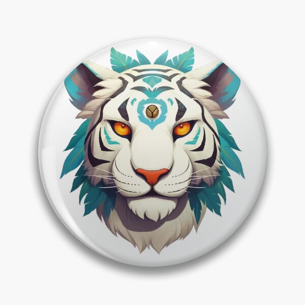 Item preview, Shaman Furry Tiger designed and sold by FurryKingdom.