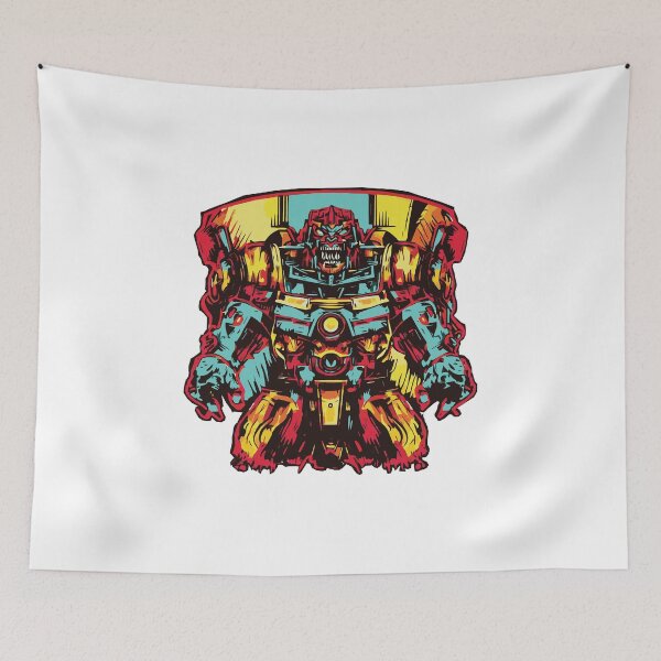 Item preview, Retro Style 90s Cartoon Comic Hero Robot designed and sold by ScaryTeddybear.
