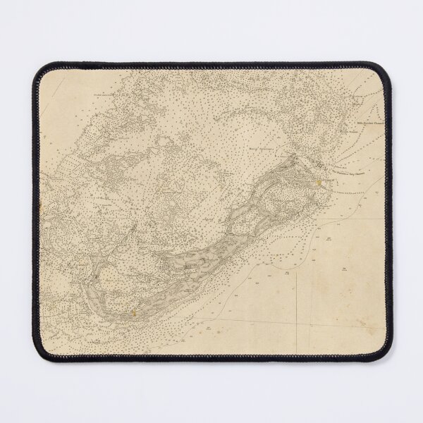 Item preview, Vintage Bermuda Map (1771) designed and sold by BravuraMedia.