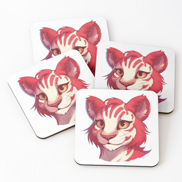 Item preview, Red Furry Tiger designed and sold by FurryKingdom.