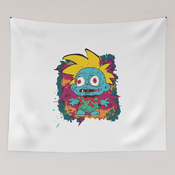 Item preview, Retro Style 90s Cartoon Comic Hero designed and sold by ScaryTeddybear.