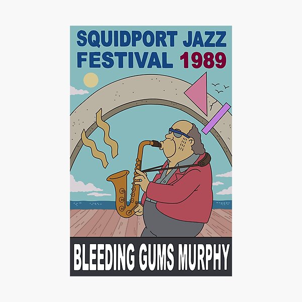 Bleeding Gums Murphy Photographic Print