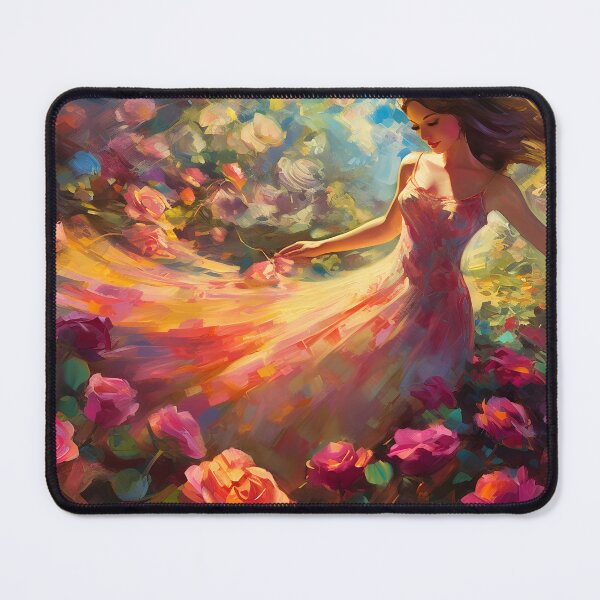 Item preview, Dancing in the Rose Garden designed and sold by Red Witch Art.