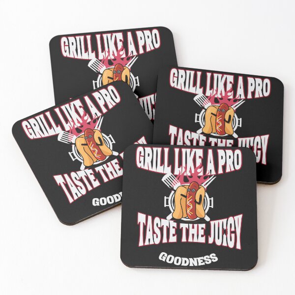 Item preview, Smoker Bbq - Grill Like A Pro, Taste The Juicy Goodness designed and sold by Monica-Designs.