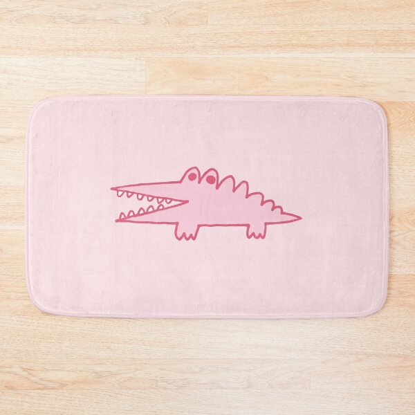 Item preview, Pink Big Challenges Alligator designed and sold by zaykovadesigns.