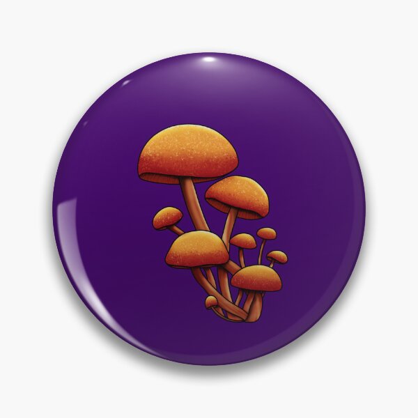 Item preview, Mycena Leaiana - Orange Mushroom designed and sold by Wonderspell Studio.