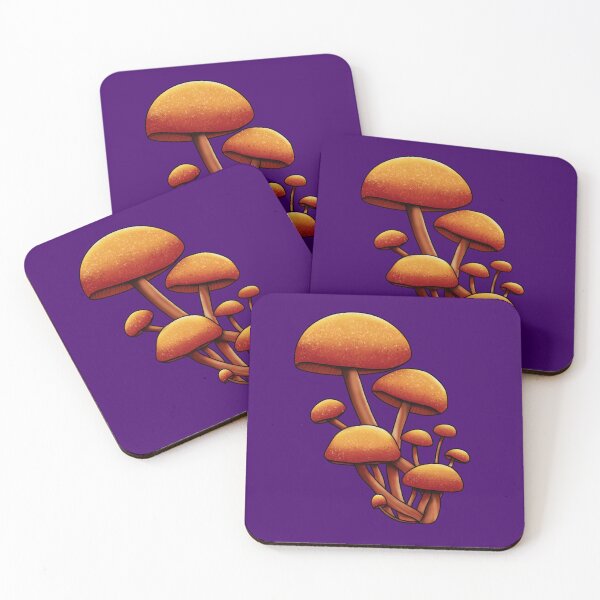 Item preview, Mycena Leaiana - Orange Mushroom designed and sold by Wonderspell Studio.