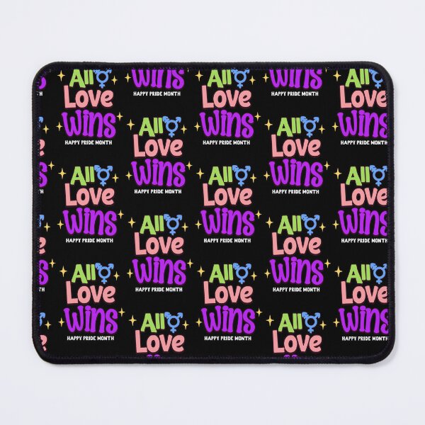Item preview, All Love Wins, Love Always Wins, Happy Pride Month designed and sold by SportyDogShop.