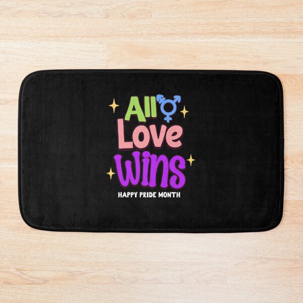 Item preview, All Love Wins, Love Always Wins, Happy Pride Month designed and sold by SportyDogShop.