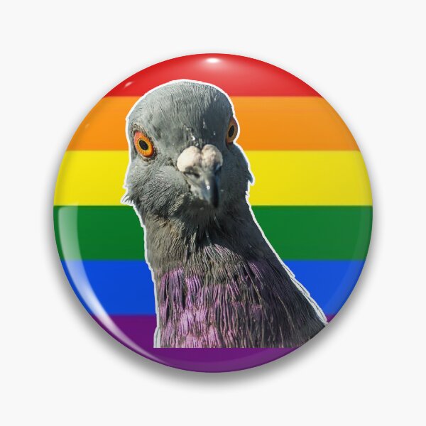 Item preview, Pride Pigeon designed and sold by Amelia Bates.