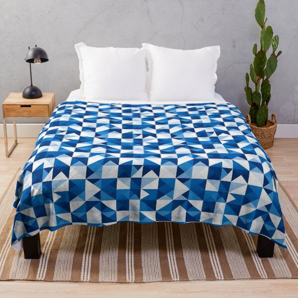Item preview, Delftsblauw inspired Geometric Design by Mila van Meer designed and sold by Mila van Meer.