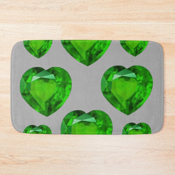Item preview,  GREEN EMERALD HEARTS MAY BIRTHSTONE GEMS designed and sold by sharlesart.