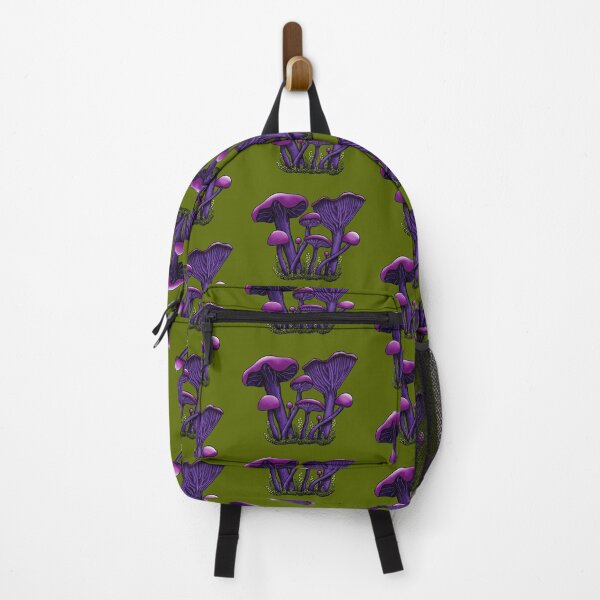 Item preview, Laccaria Amethystina - Purple Mushroom designed and sold by Wonderspell Studio.
