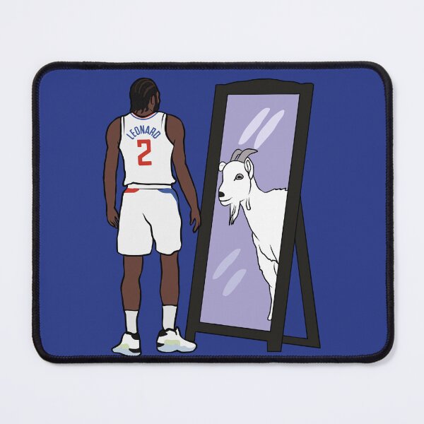 Item preview, Kawhi Leonard Mirror GOAT designed and sold by RatTrapTees.