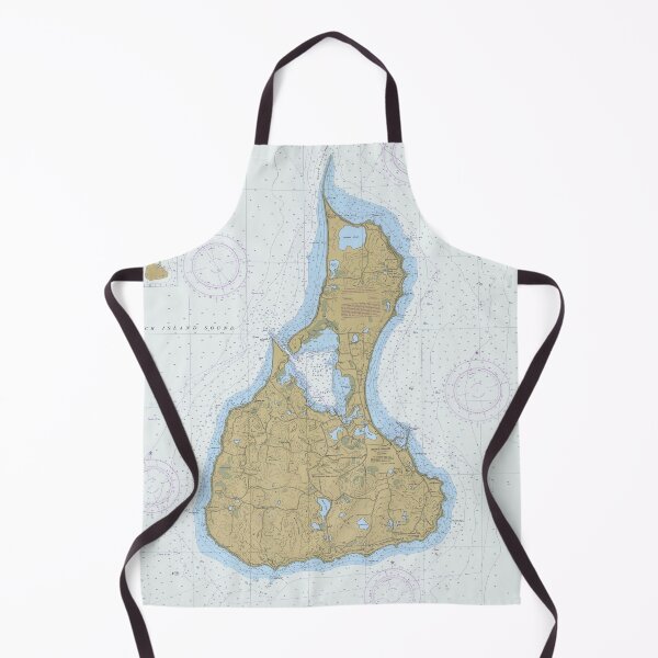 Item preview, Block Island RI Map (1996) Rhode Island Outer Lands Isle Atlas designed and sold by BravuraMedia.