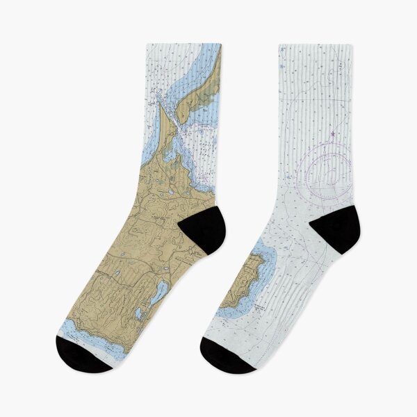 Item preview, Block Island RI Map (1996) Rhode Island Outer Lands Isle Atlas designed and sold by BravuraMedia.