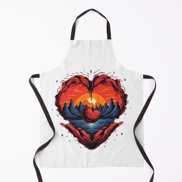 Item preview, red heart and hand designed and sold by Picture-Art.