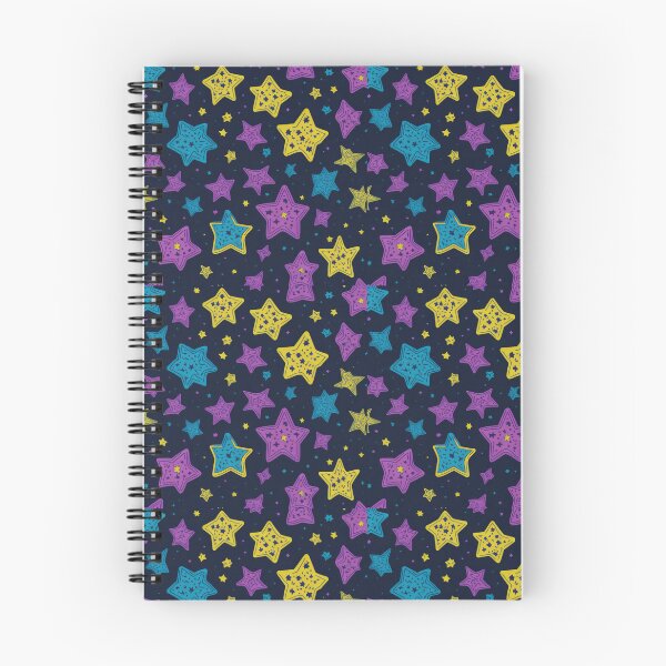 Item preview, Glowy Cartoon Stars Seamless Pattern designed and sold by Davidara.