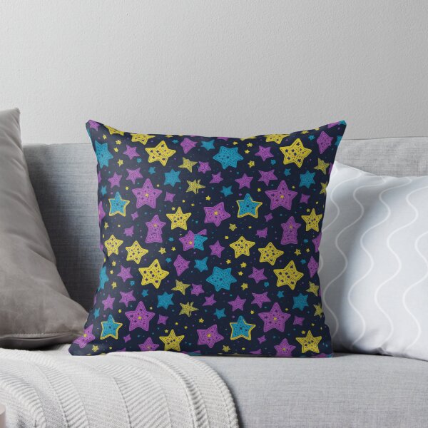 Item preview, Glowy Cartoon Stars Seamless Pattern designed and sold by Davidara.