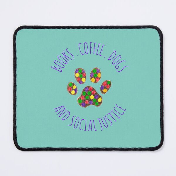Item preview, Book, coffee, dogs and social justice designed and sold by kookycomet.