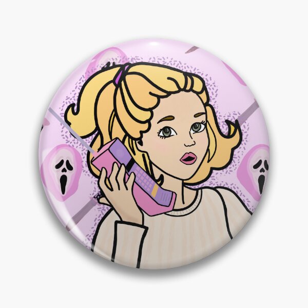 Item preview, Retro Casey Scream inspired phone scene designed and sold by vanessaflwrs.