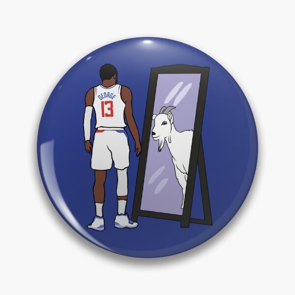 Artikelvorschau, Paul George Mirror ZIEGE entworfen und verkauft von RatTrapTees.