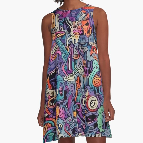 Item preview, Abstract Graffiti Doodle designed and sold by Desfix.