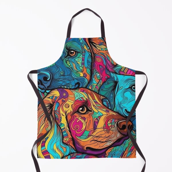 Item preview, Abstract Graffiti Dogs Pattern designed and sold by Desfix.