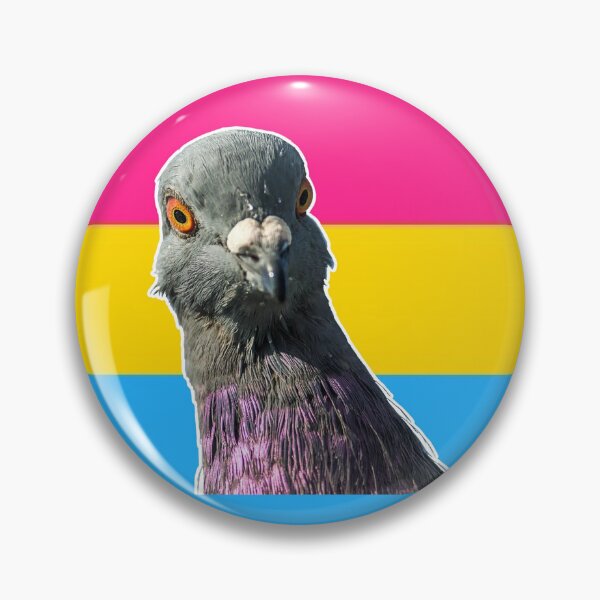 Item preview, Pansexual pigeon designed and sold by Amelia Bates.