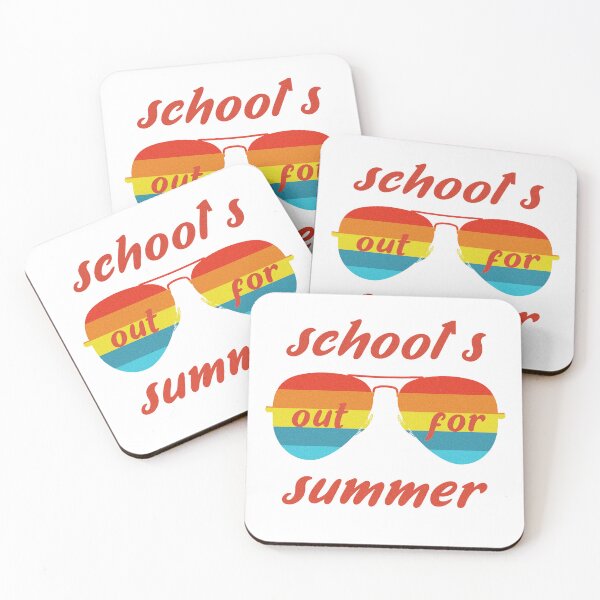 Item preview, cute retro last day of school schools out for summer teacher  designed and sold by Lyesink.