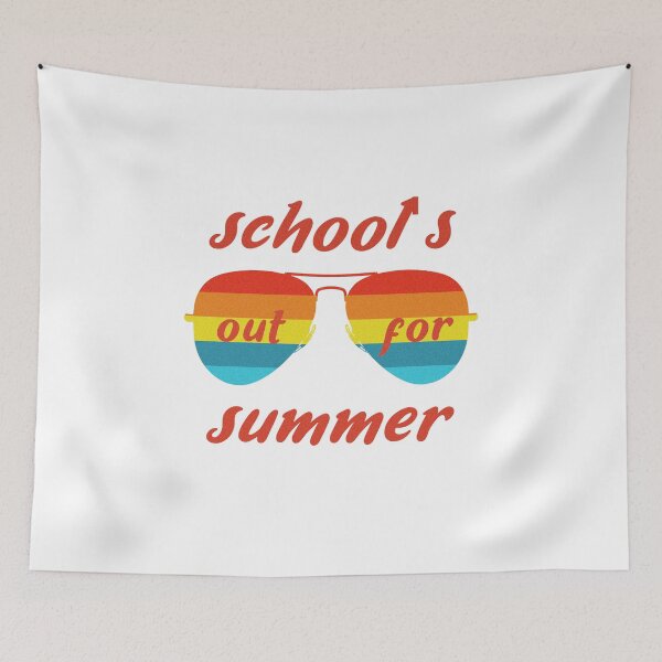 Item preview, cute retro last day of school schools out for summer teacher  designed and sold by Lyesink.