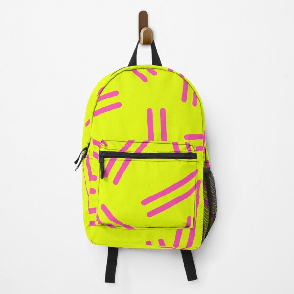 Artikelvorschau, Sehr 80er Jahre Retro-Muster in Neongelb und heißem Magenta-Pink entworfen und verkauft von kierkegaard.