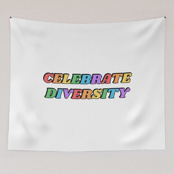 Item preview, Diversity - inclusive pride - colorful rainbow colors designed and sold by Inspirationmotivation.