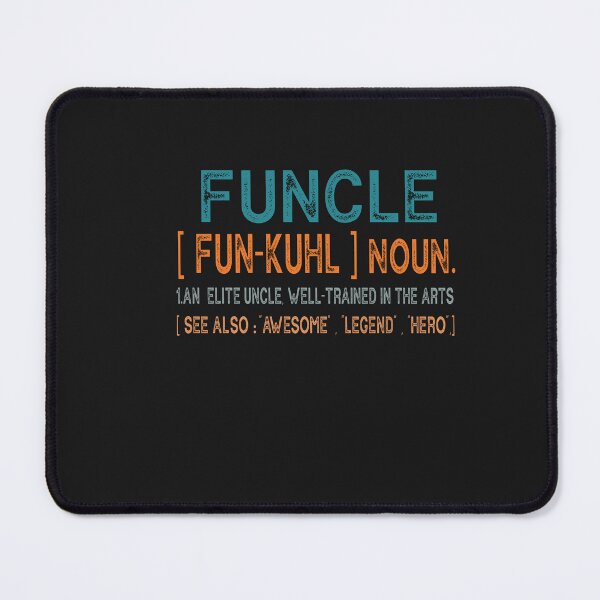 Item preview,  Funcle Funny Uncle Definition, Awesome Legend Hero , Vintage Style Gift For Uncle designed and sold by SOUFIANE1991.