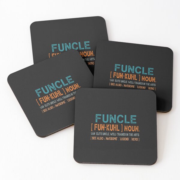 Item preview,  Funcle Funny Uncle Definition, Awesome Legend Hero , Vintage Style Gift For Uncle designed and sold by SOUFIANE1991.