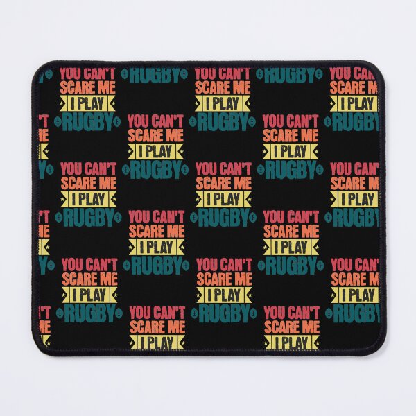 Item preview, OK But First Rugby, You Cant Scare Me I Play Rugby designed and sold by SportyDogShop.