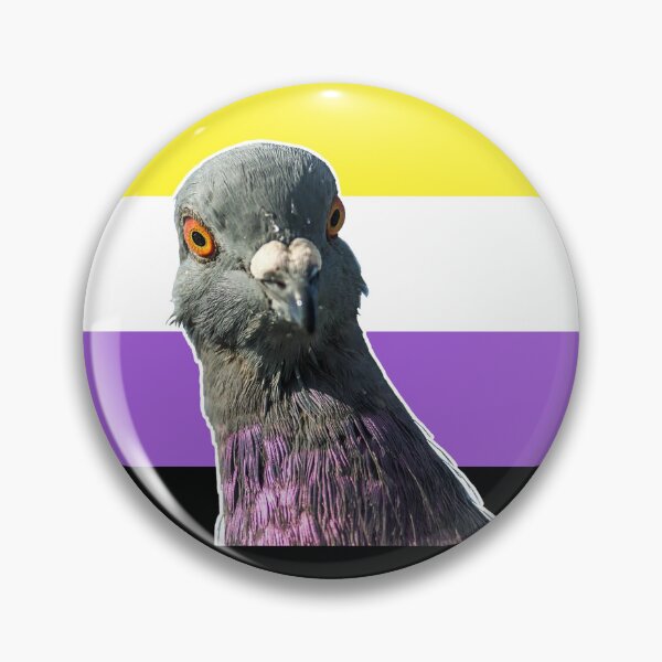 Item preview, Non-Binary pigeon designed and sold by Amelia Bates.