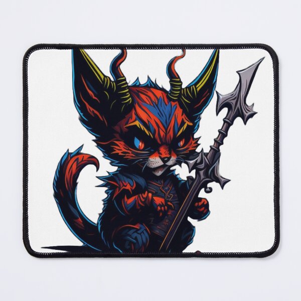Item preview, The Devilish Kitten designed and sold by harperjg.