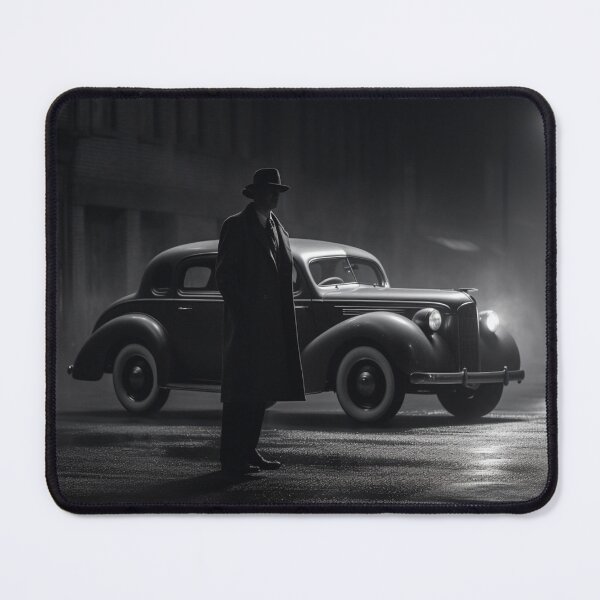 Item preview, Film Noir Nights - Car and Gangster designed and sold by LukeAiWalker.