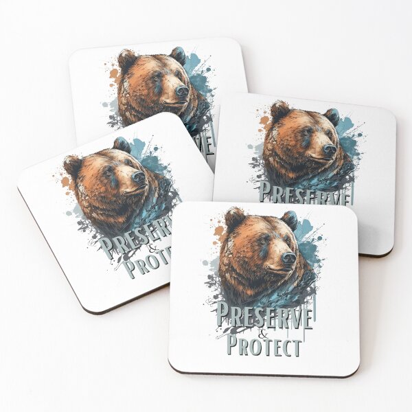 Item preview, Bear - preserve and protect designed and sold by Mirksaz-designs.