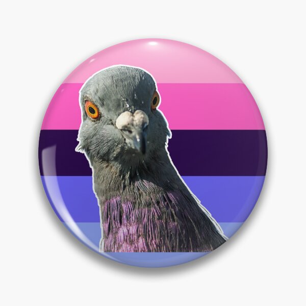 Item preview, Omnisexual pigeon designed and sold by Amelia Bates.