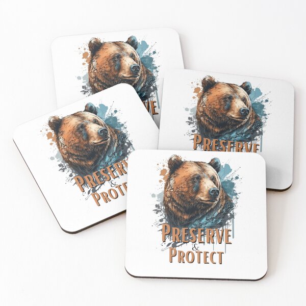 Item preview, Bear - preserve and protect designed and sold by Mirksaz-designs.