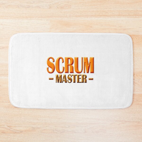 Item preview, Scrum Master Bevel Text designed and sold by benandfreya.
