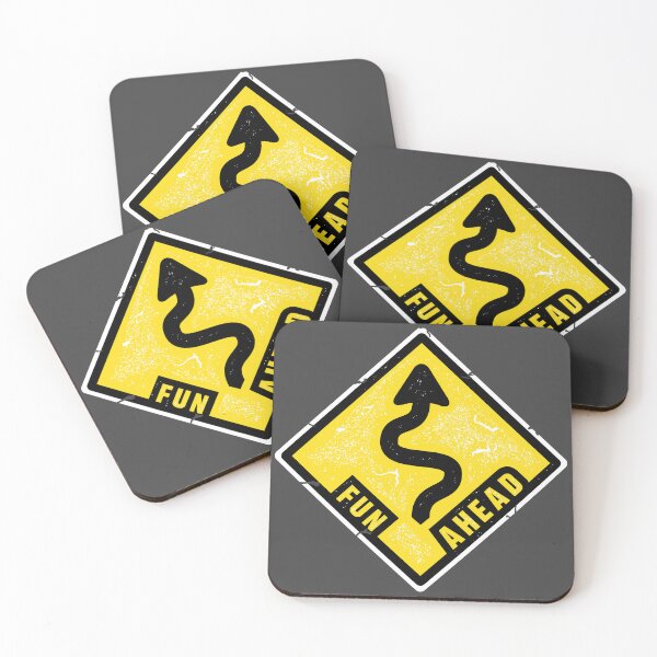 Item preview, Fun Ahead - Funny USA Road Sign designed and sold by Patrick Watson.