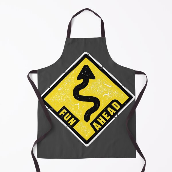 Item preview, Fun Ahead - Funny USA Road Sign designed and sold by Patrick Watson.