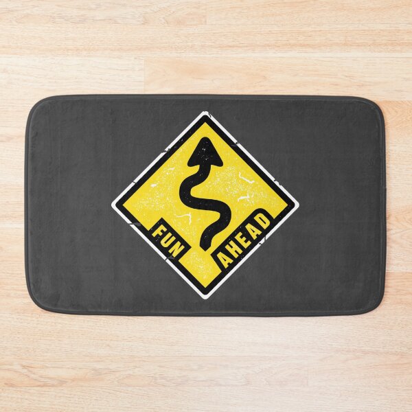 Item preview, Fun Ahead - Funny USA Road Sign designed and sold by Patrick Watson.