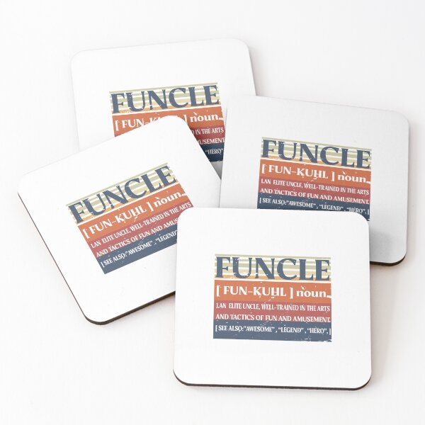 Item preview,  Funcle Funny Uncle Definition, Awesome Legend Hero , Vintage Style Gift For Uncle   designed and sold by SOUFIANE1991.