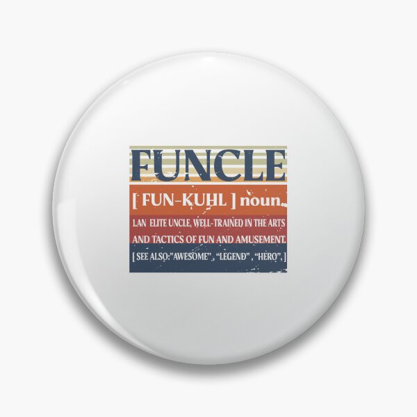 Item preview,  Funcle Funny Uncle Definition, Awesome Legend Hero , Vintage Style Gift For Uncle   designed and sold by SOUFIANE1991.