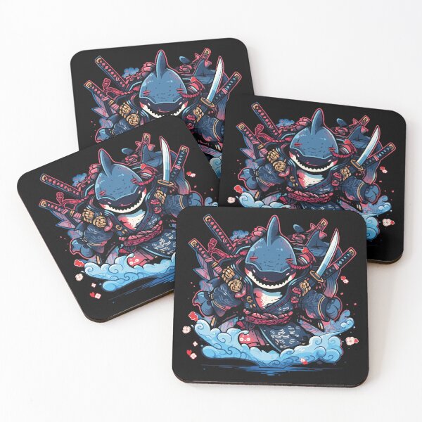 Item preview, Kawaii Samurai shark designed and sold by FurFashion.